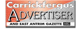 Carrickfergus Advertiser logo...