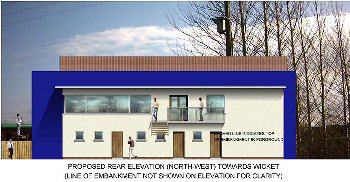 Rear Elevation of Proposed Development - Click to enlarge...