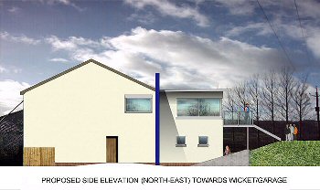Front Elevation of Proposed Development - Click to enlarge...