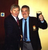 Tonto has a pint of Paddy and welcomes Guinness as the guest of honour...