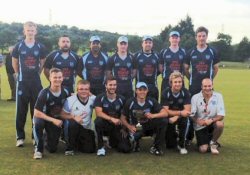 Carrick Cowboys pictured after victory in Twenty20 Trophy tournament.