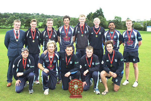 The winning team, pictured with the O'Neill's Ulster Shield.