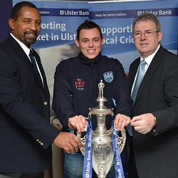 Club Captain, Iain Parkhill, pictured at Senior Challenge Cup Draw.