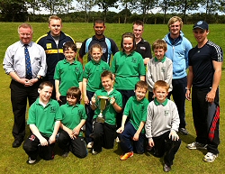 Greenisland PS - 2011 Carrickfergus Cricket Club Kwick Cricket Final Winning Team.